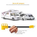 SnowyFox RV 15Amp to 50Amp Adapter - 15Male - Image 4