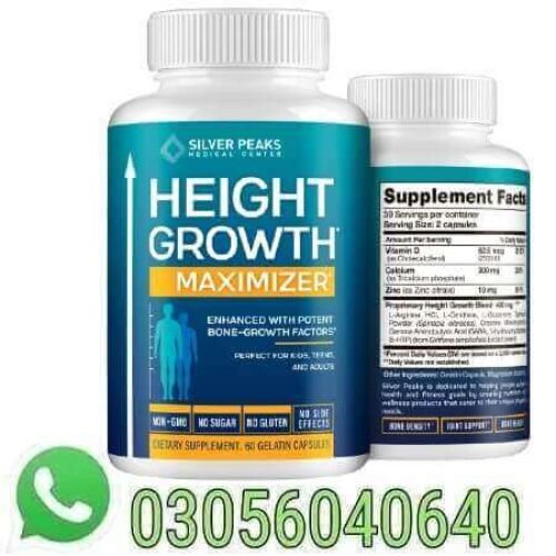 Height Growth Maximizer Pills In Pakistan