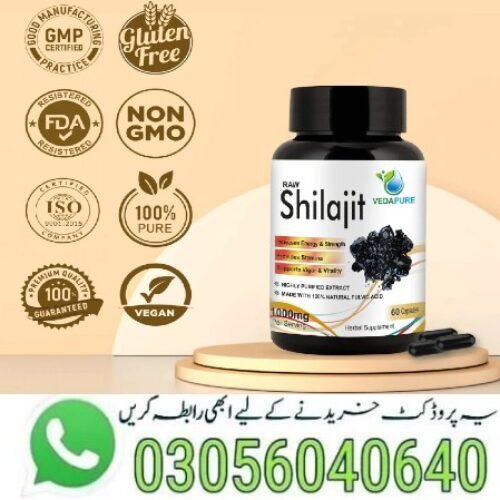 Vedapure Raw Himalayan Shilajit Capsules In Pakistan