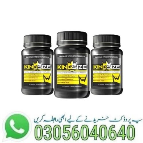 King Size Male Enhancement Capsules In Pakistan