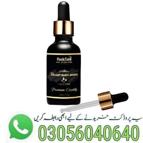 Rock Gold Shilajit Black Drops In Pakistan