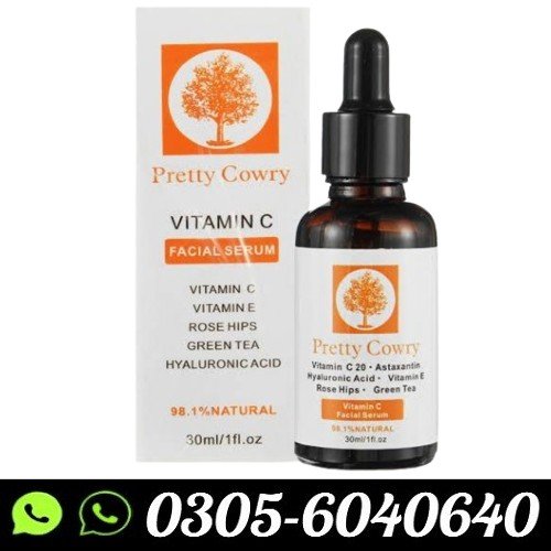 Pretty Cowry Vitamin C Facial Serum in Pakistan