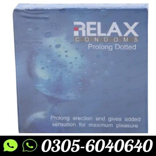 Relax Prolong Dotted Condom in Pakistan