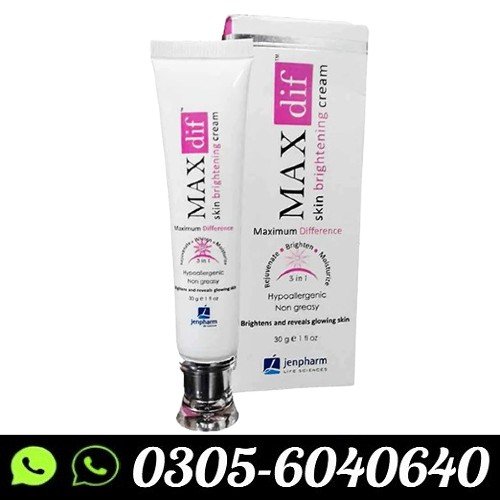 Maxdif Skin Brightening Cream In Pakistan